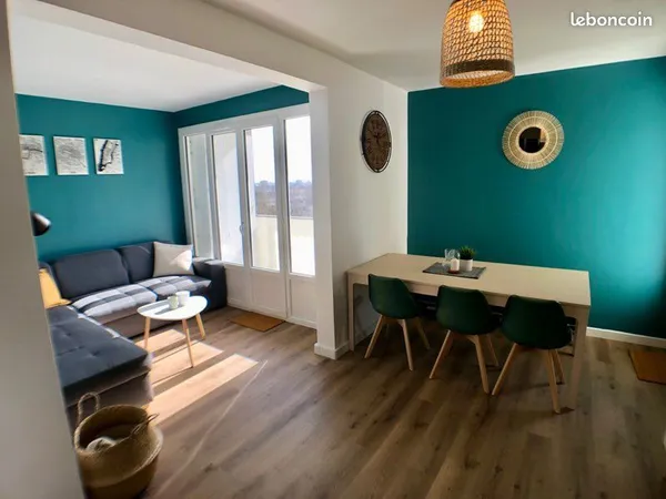 Appartement T5 / 86 m2 vendu loué colocation
