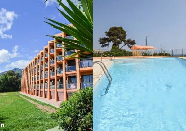 Studio sainte Lucie de Moriani, piscine, borde de mer