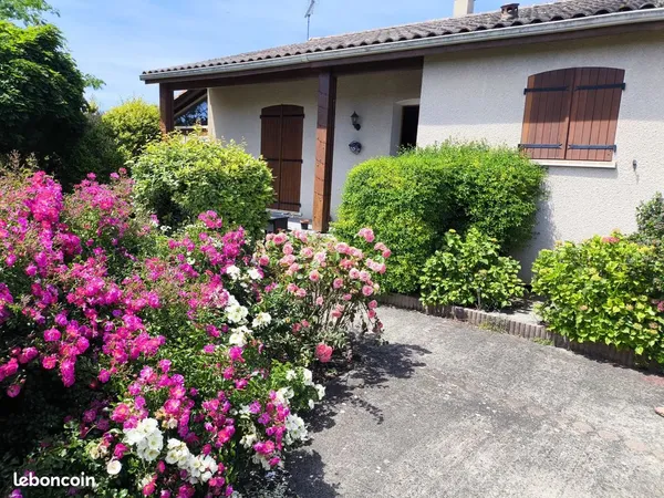 Baziège, maison T4 de plain-pied 111 m²