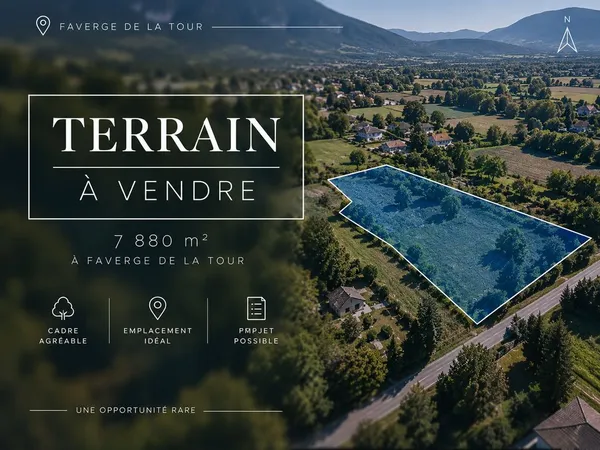 Terrain 5884 m²