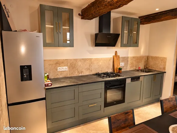 T1 bis meublé style loft - 43 m² - Eau, électricité & Internet compris