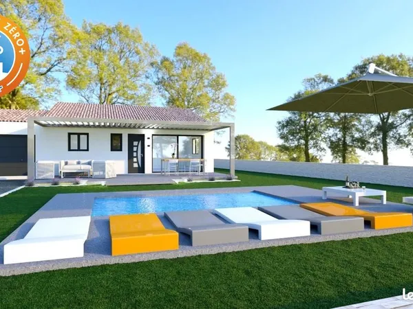 Projet de construction d'une maison 110 m² avec terrain à VILLEVIEILLE (30)