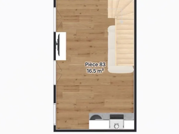 T2 duplex entièrement rénové