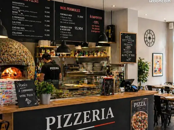 Pizzeria italienne à céder - 40 places avec terrasse