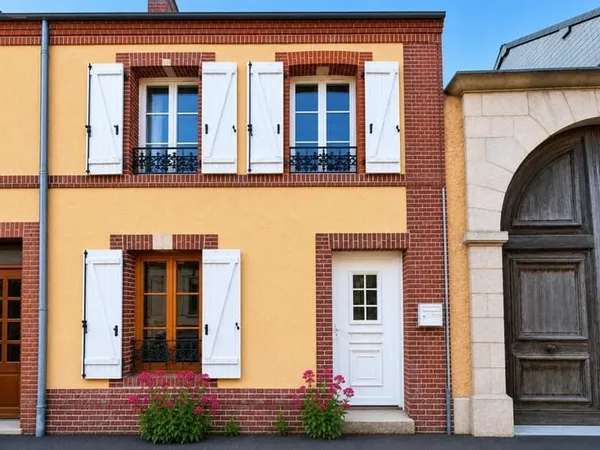 Charmante maison de ville de 67 m² avec courette