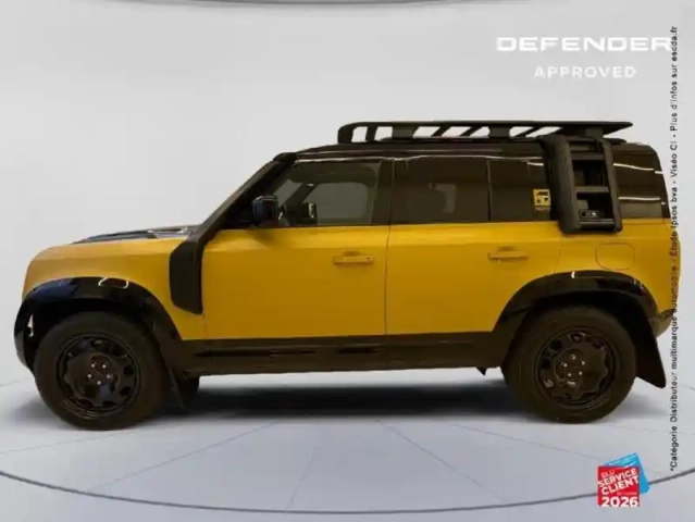 Land Rover Defender 110 2.0 p300e phev trophy edition deep sandglow — photo 9