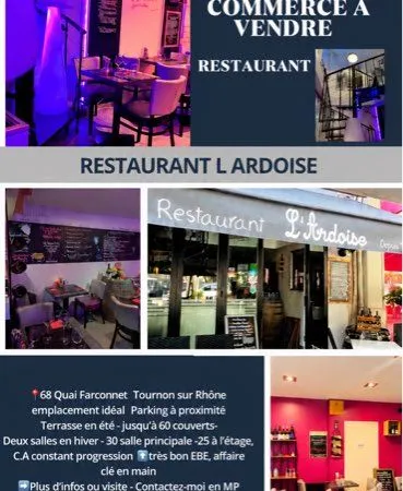 Vente commerce restauration