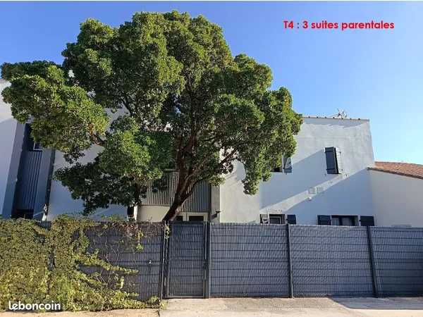 Maison de 110 m² 3 suites parentales + parking proche CHU Nîmes