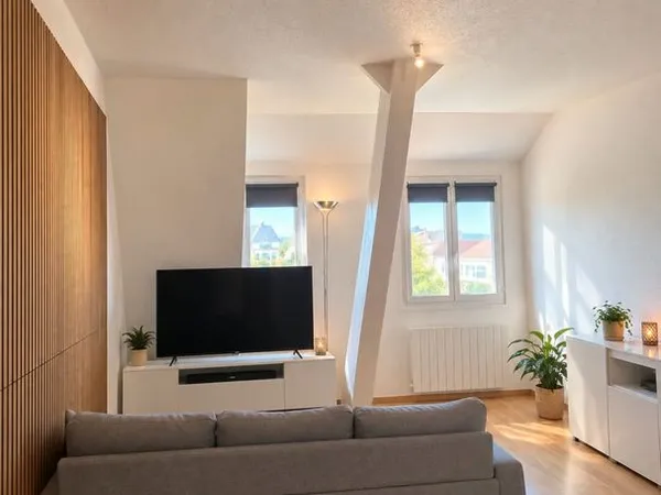Appartement T3 64 m² - 2 parkings + cave - Volgelsheim, proche Allemagne
