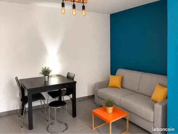 T2 - Meublé - Rez de jardin