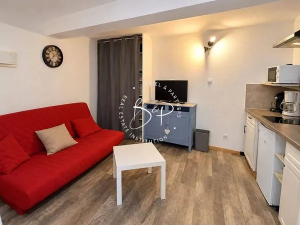 Studio 1 pièce 17 m²