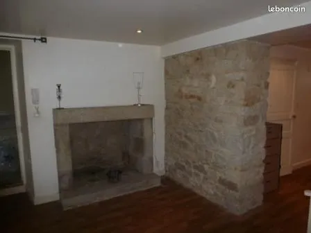 Dinan centre appart etudiant meuble , 1 chambre & jardin partage
