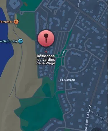 Parking quartier la savane