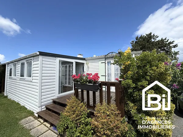 Mobil-home 58 m² avec parcelle privative