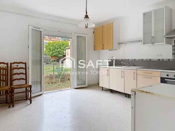 Rez-de-villa 127m², 4 chambres avec jardin privatif