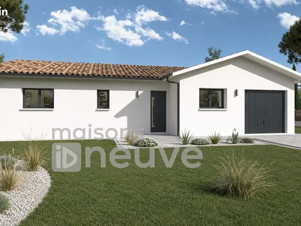 Projet de construction d'une maison 90 m² avec terrain à BRACH (33)