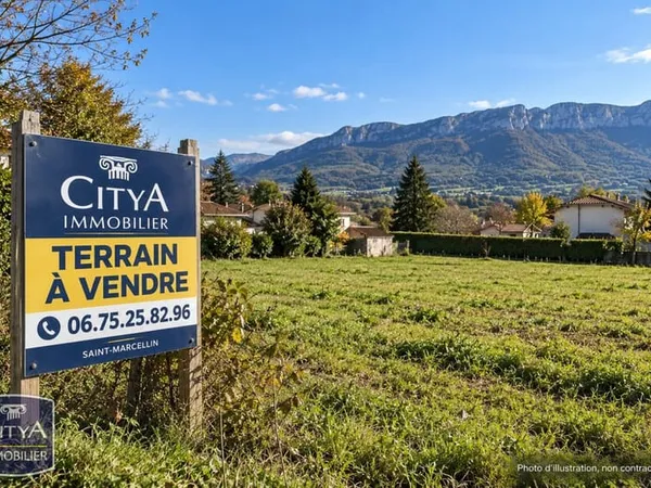 Terrain à bâtir Vente Saint-Marcellin 1100m² 98000€