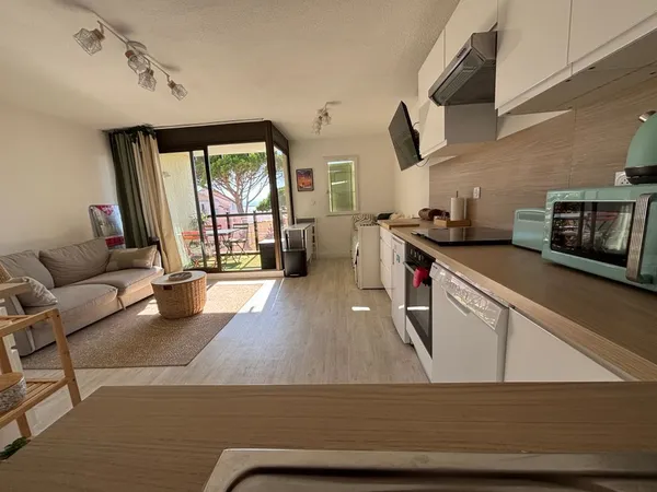 Studio de 25m2 à louer sur Le Barcarès