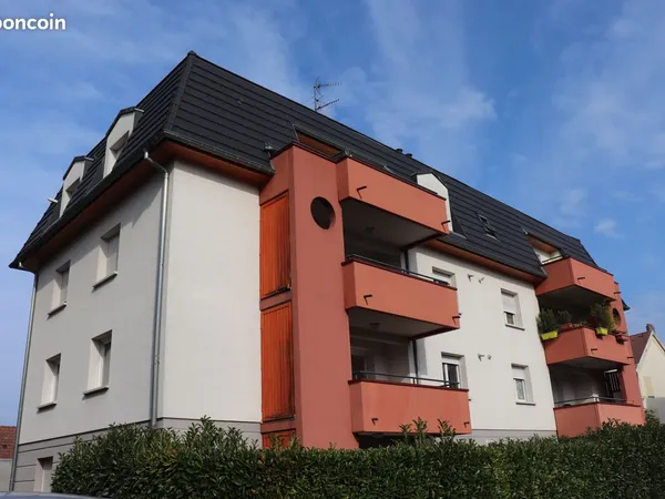 Loue Mulhouse quartier calme T3 (3 pièces) 65 m2