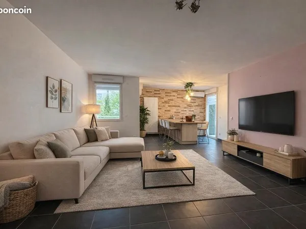 LE FONTANIL-CORNILLON - T3 61 m² - 2 TERRASSES - SUD - GARAGE - 239000