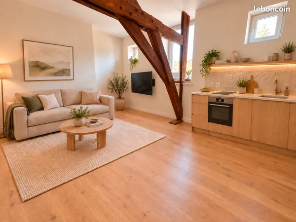 Halluin centre — Appartement de 32 m² avec chambre séparée — 49 000