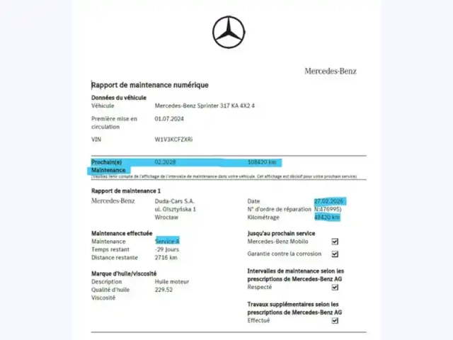 Mercedes Sprinter 317 cdi fourgon 43s l3h2 14m3 — photo 16