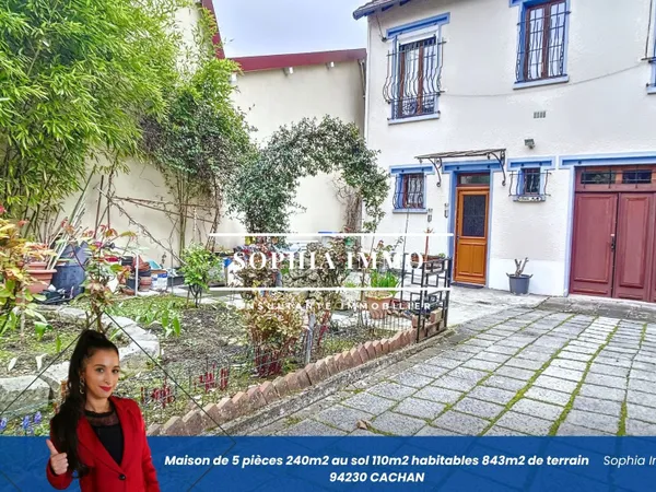 Maison 5 pièces 110 m²