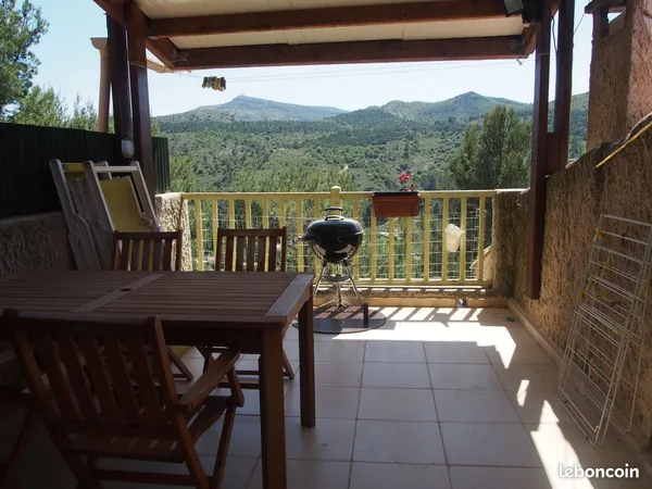 T2 duplex Meublé avec terrasse