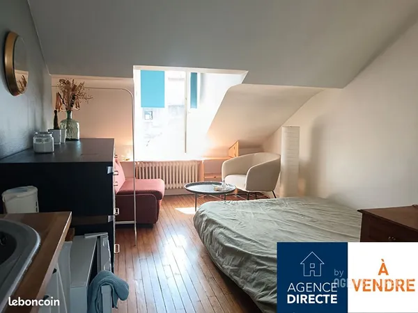 Studio 1 pièce 13 m²