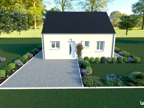 Projet de construction d'une maison 60.73 m² avec terrain à CORNEUIL (27)