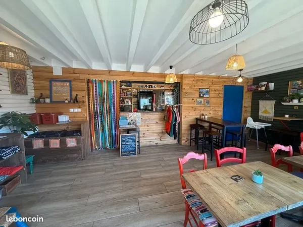 Fond de commerce, restauration rapide, à 100 mètre de la plage