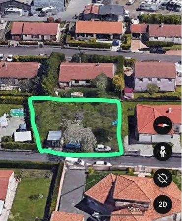 Terrain constructible 538m2 Lempdes 63370