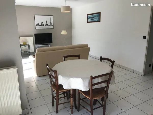 Appart. Meublé T3, 70m², Île-de-Nantes