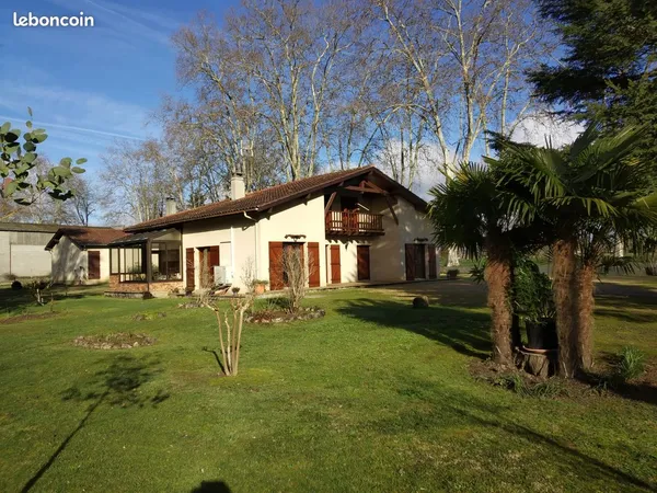 Maison landaise traditionnelle