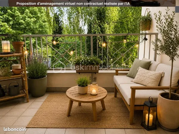 Appartement 2 pièces 45 m²