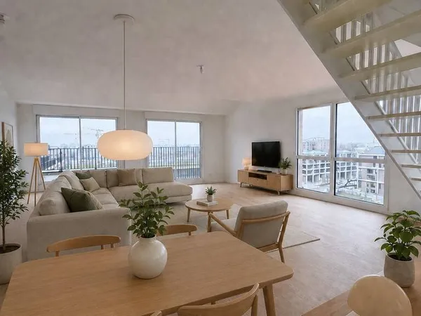 Duplex 5 pièces 123 m²