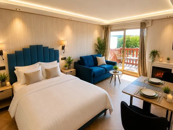 Splendide Studio avec balcon - au coeur de Trouville