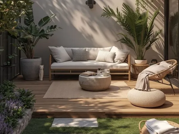 Très beau T3 traversant en Rez-De-Jardin bien exposé au calme Vitrolles