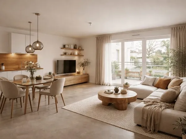 Appartement 3 pièces 65 m²