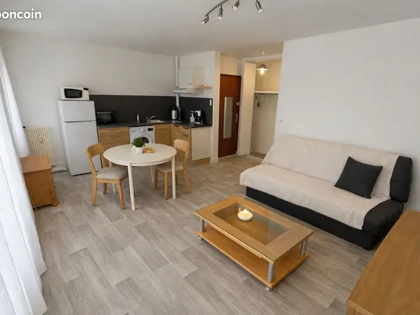 Orléans - studio 27 m² rénové - parking & cave