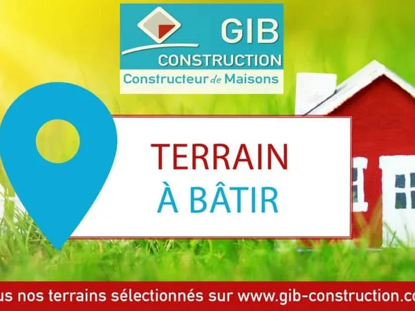 Terrain à bâtir de 628 m² à SAINT-SAVIN (33)
