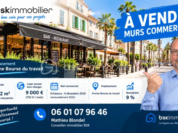 Local 1 pièce 68 m²
