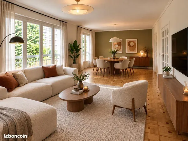 Appartement T3 79m2 rénové