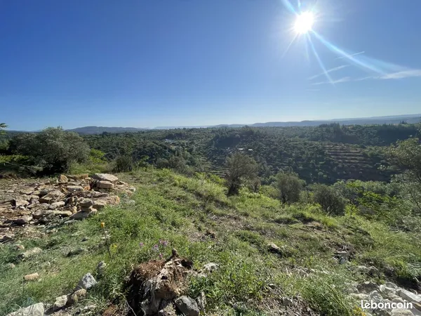 Terrain 3560 m² Largentière
