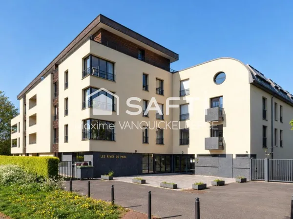 T2 lumineux avec balcon et parking sécurisé