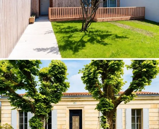 Ensemble immobilier(2 maisons) centre blanquefort métropole bordeaux