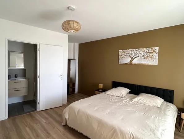 Chambre en colocation climatisée à Lyon