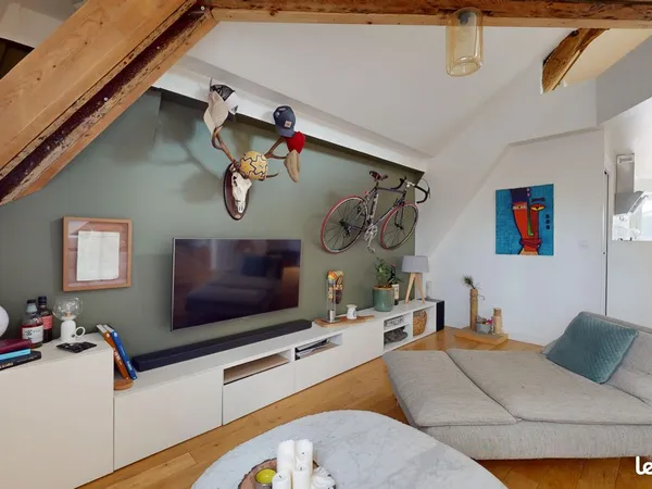 Duplex type Loft - 121 m2 - T4 - Chantenay