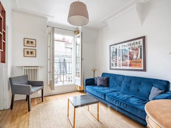 Paris 16e - Rue Boileau dernier étage 2 pièces 31 m² avec balcon