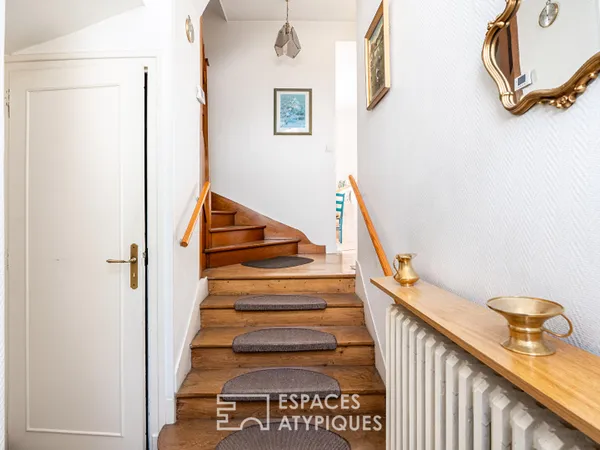 Maison de ville en pierre avec jardin plein sud, Nantes Monselet